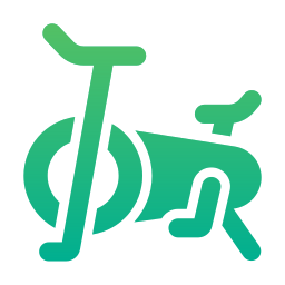 Стационарный велосипед иконка