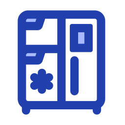 Smart refrigerator icon