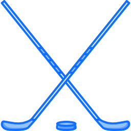 Hockey stick icon