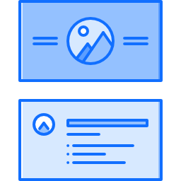 carte de visite Icône
