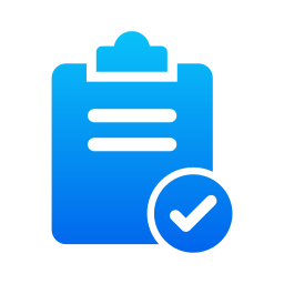 Clipboard-list-check icon