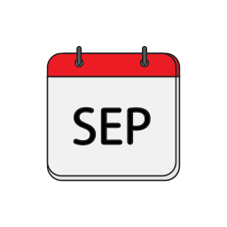 septiembre icono