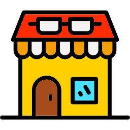 Optical shop icon