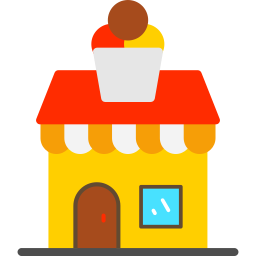 ice cream shop icon