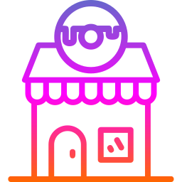 Donut shop icon