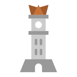 Clock tower icon