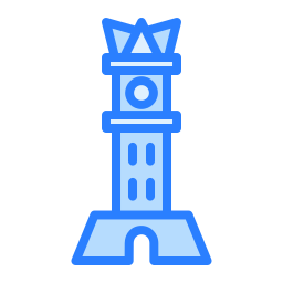 Clock tower icon