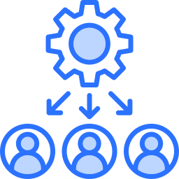 gerenciamento de equipe Ícone