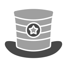 Top hat icon