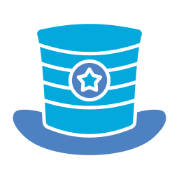 Top hat icon