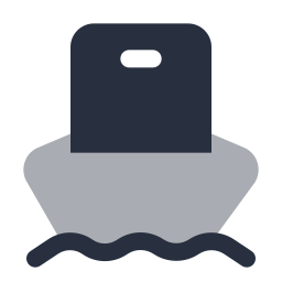 Cargo ship icon