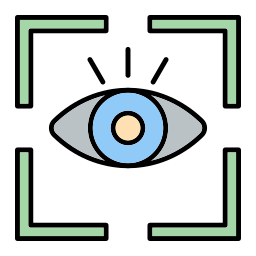 rozpoznawanie oczu ikona