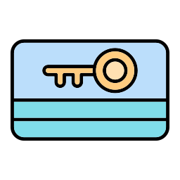 Card key icon