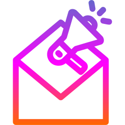 Email marketing icon