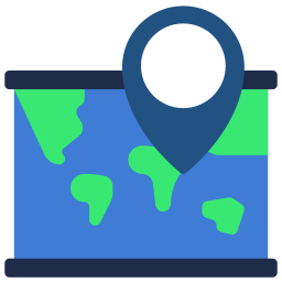 kaart locatie icoon