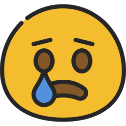 Sad-tear icon