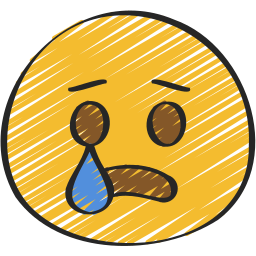 lacrima triste icona