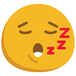 dormido icono