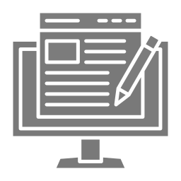 Blogging icon