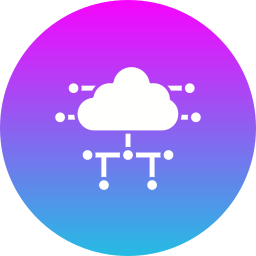 Cloud computing icon