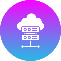 Cloud server icon