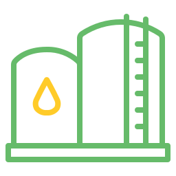 tanque de aceite icono