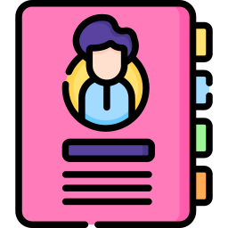 Contact book icon