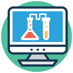 chimie Icône