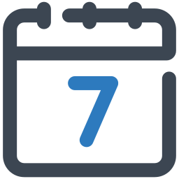 7 days icon
