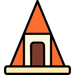 Nubian pyramids icon