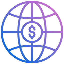 Economía global icono