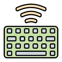 Беспроводная клавиатура иконка