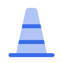 Traffic cone icon