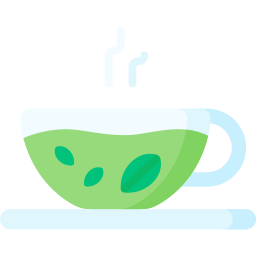 thé vert Icône