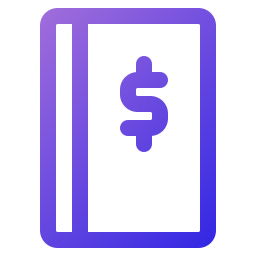 Accounting book icon