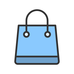 Shopping bag icon