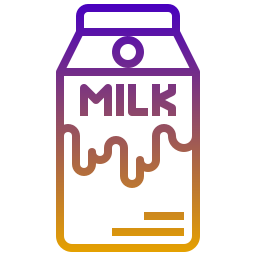 cartón de leche icono