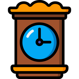 Grandfather clock icon