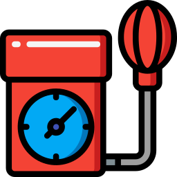 Blood pressure meter icon