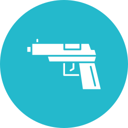 pistola icono