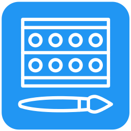 palette de maquillage Icône