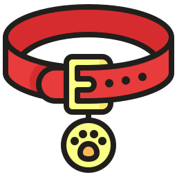 Dog collar icon