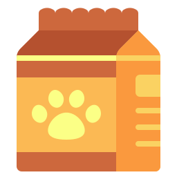 alimentos para mascotas icono