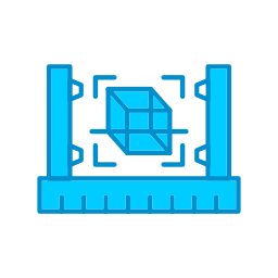 3d-scanner icoon