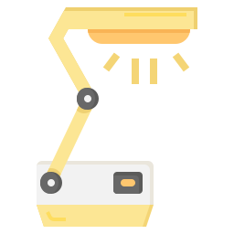 Led lamp icon