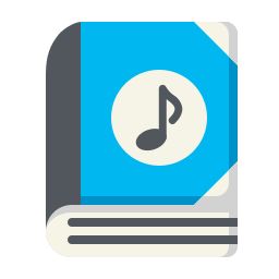 Music book icon