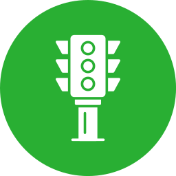 Traffic light icon