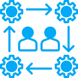 gestion d'équipe Icône