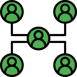 organización icono