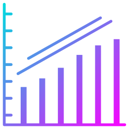 graphique à barres Icône